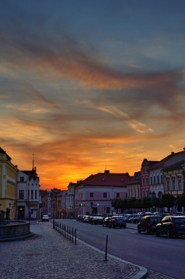 Chrudim Resselovo náměstí