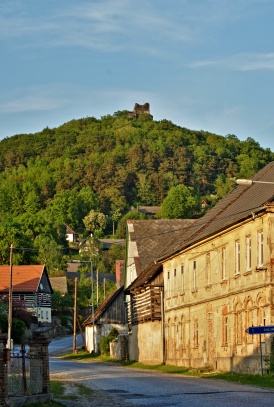 Zřícenina hradu Starý Berštejn Vrchovany