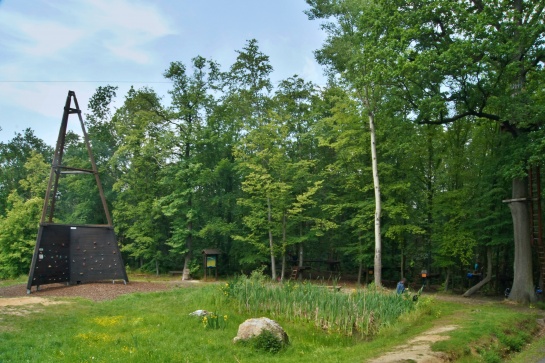 Chrudim lanový park Podhůra