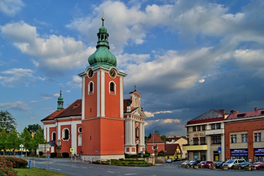 Červený Kostelec kostel sv. Jakuba Většího