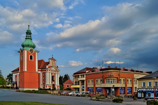 Červený Kostelec kostel sv. Jakuba Většího