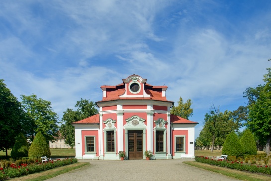 Sala Terrena v zámeckém parku - Mnichovo Hradiště