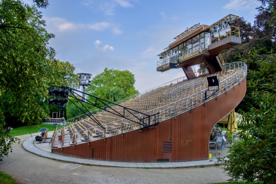 Český Krumlov - otáčivé hlediště