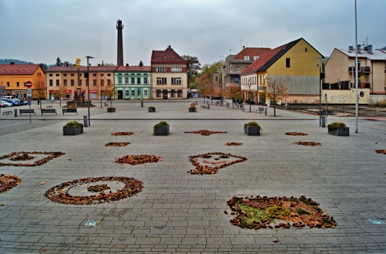 Hronov, náměstí Čs. armády