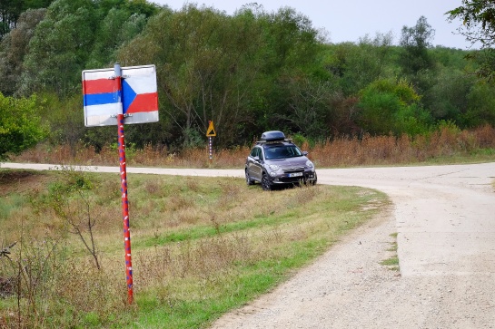 Vesnice Češko selo v Srbském Banátu