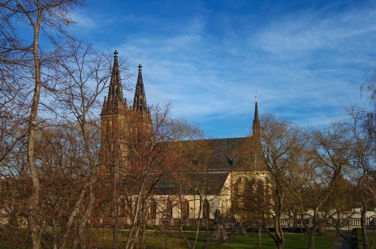 Praha Vyšehrad kostel sv. Petra a Pavla