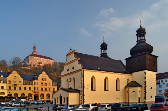 Náchod, kostel sv. Vavřince