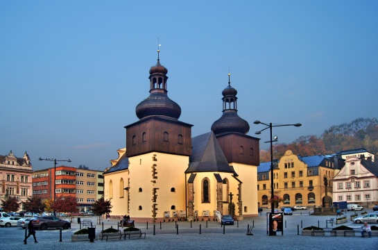 Náchod, kostel sv. Vavřince