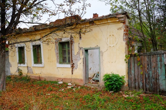 Vesnice Češko selo v Srbském Banátu