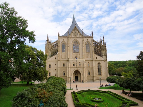 Kutná Hora chrám sv. Barbory