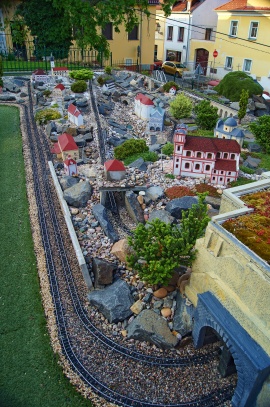 Litoměřice zahradní železnice v Kávě s párou