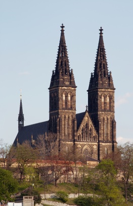 Vyšehrad - Bazilika sv. Petra a Pavla