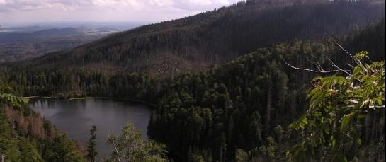 Roklanské jezero od rokl.kaple