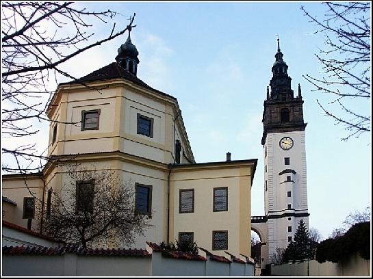 Věž katedrály sv. Štěpána v Litoměřicích