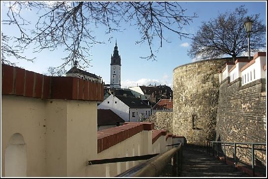 Parkány a hradby Litoměřic