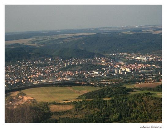 Beroun - letecký