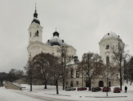 Poutní kostel ve Křtinách