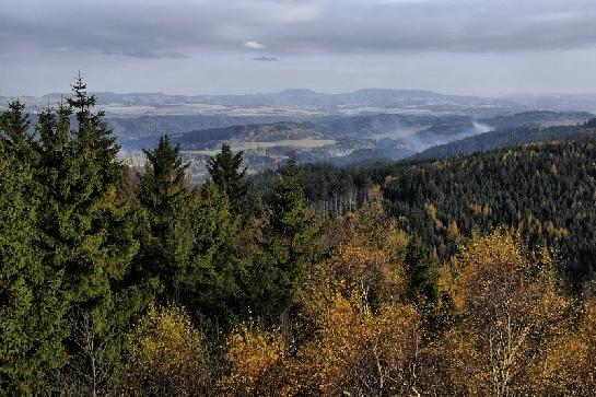 Výhled ze Žaltmanu