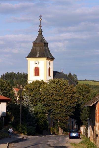 Luka nad Jihlavou - kostel