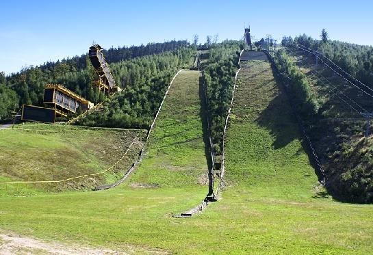 Harrachov lyžařské můstky