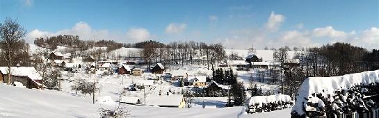 Podhorská vesnice u Vysokého nad Jizerou