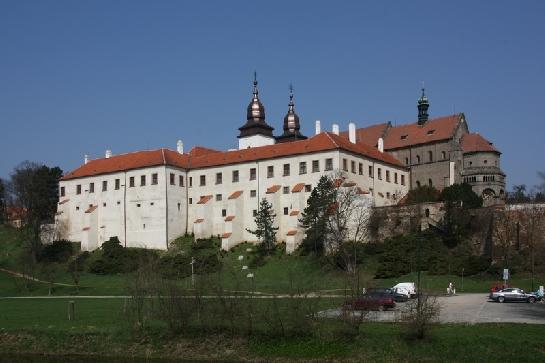 Třebíč - zámek s bazilikou