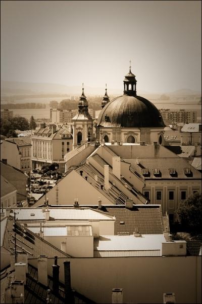 Kroměříž - sepia